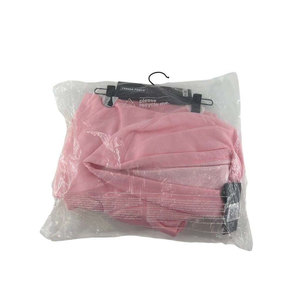 Canada Pooch Pink Soft Side Sweatsuit For Dog Size 28 - Picture 4 of 7
